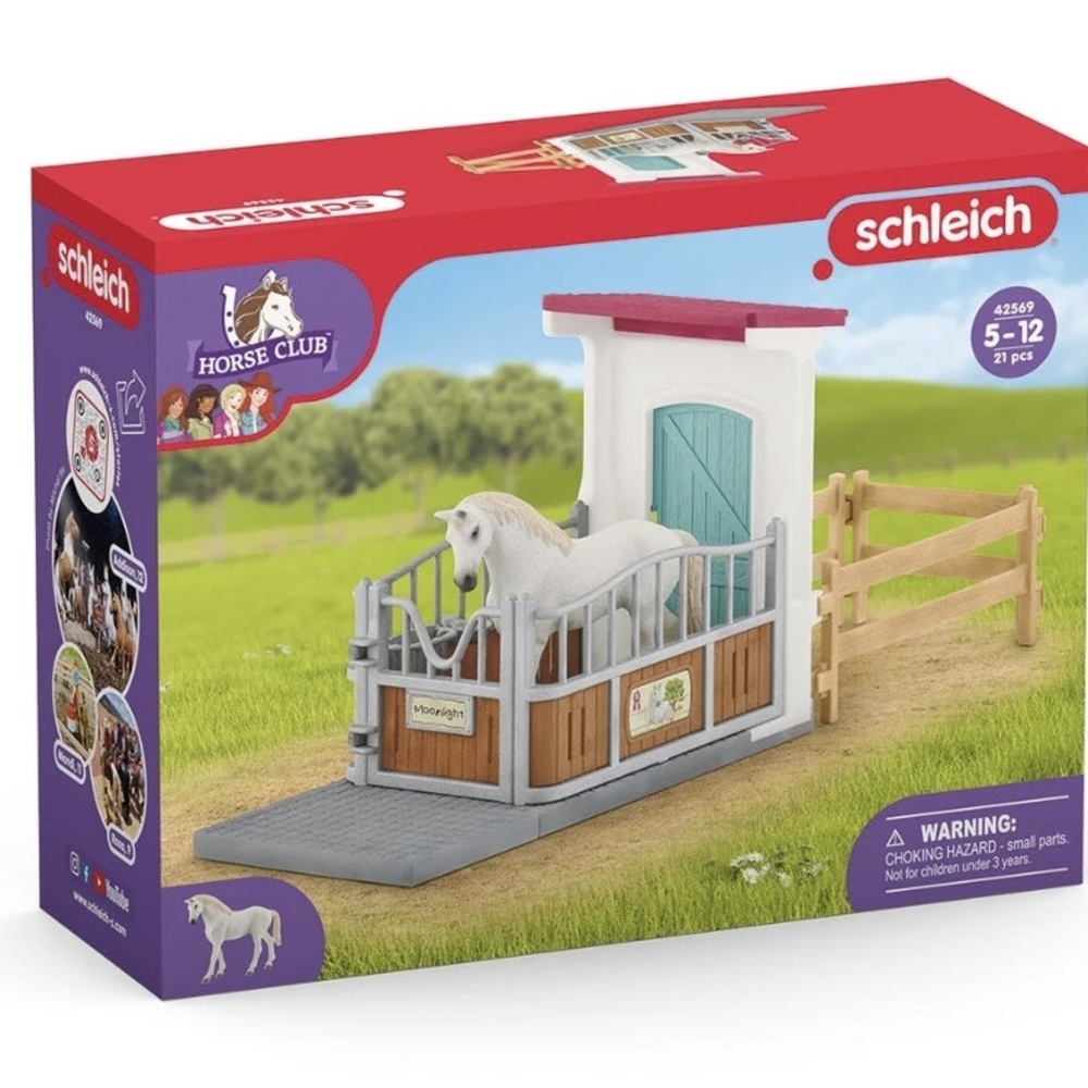 Schleich Horse Club Horse Stall Extension 42569 New Thoroughbred Equestrian Toy